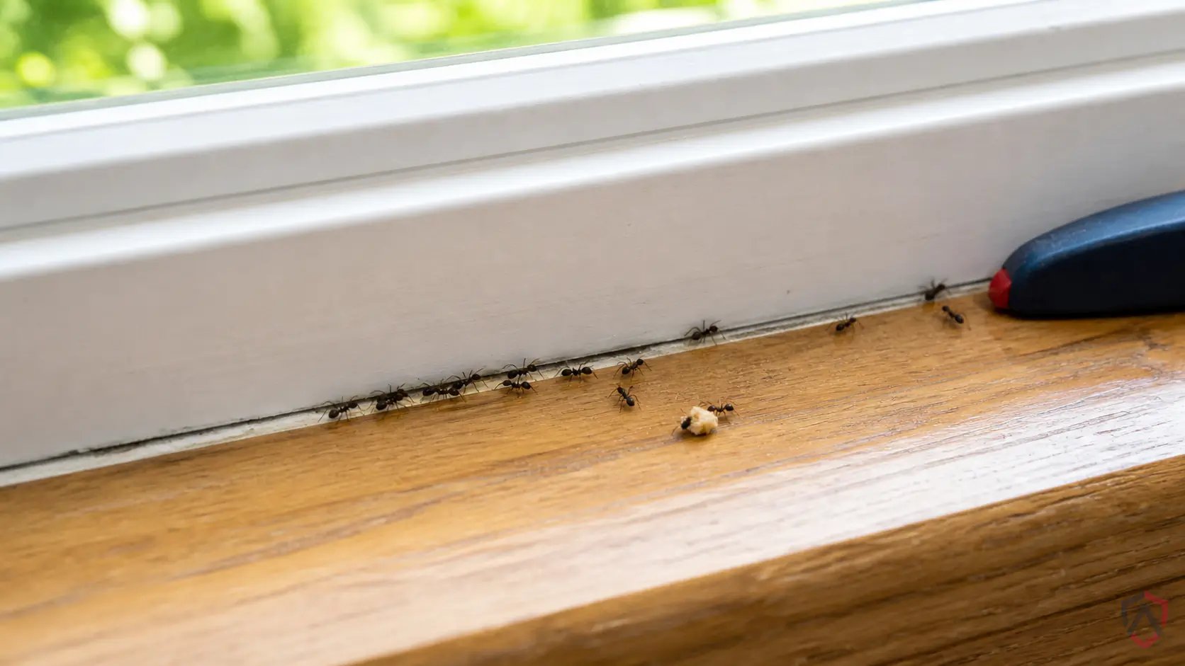 Ants In Kitchen close-up, carpenter ants in a Twin Cities home