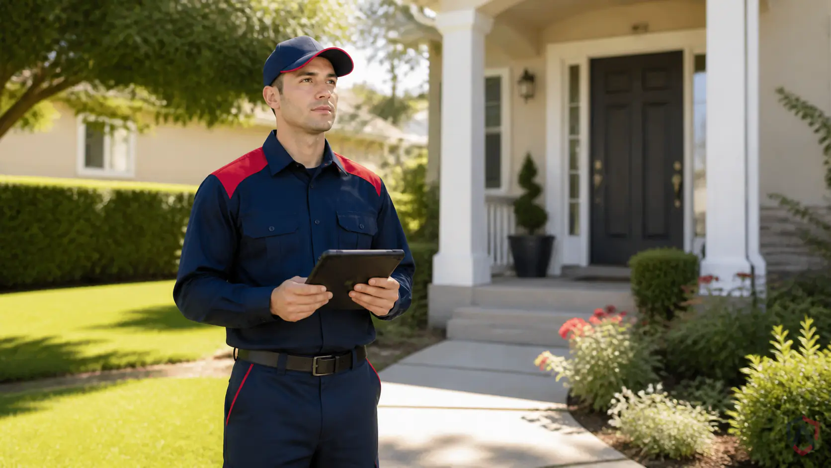 Ankora Pest Control technician performing pest control contact service in the Twin Cities