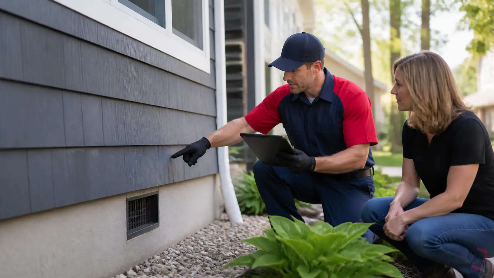 Ankora Pest Control technician performing pest control faq service in the Twin Cities