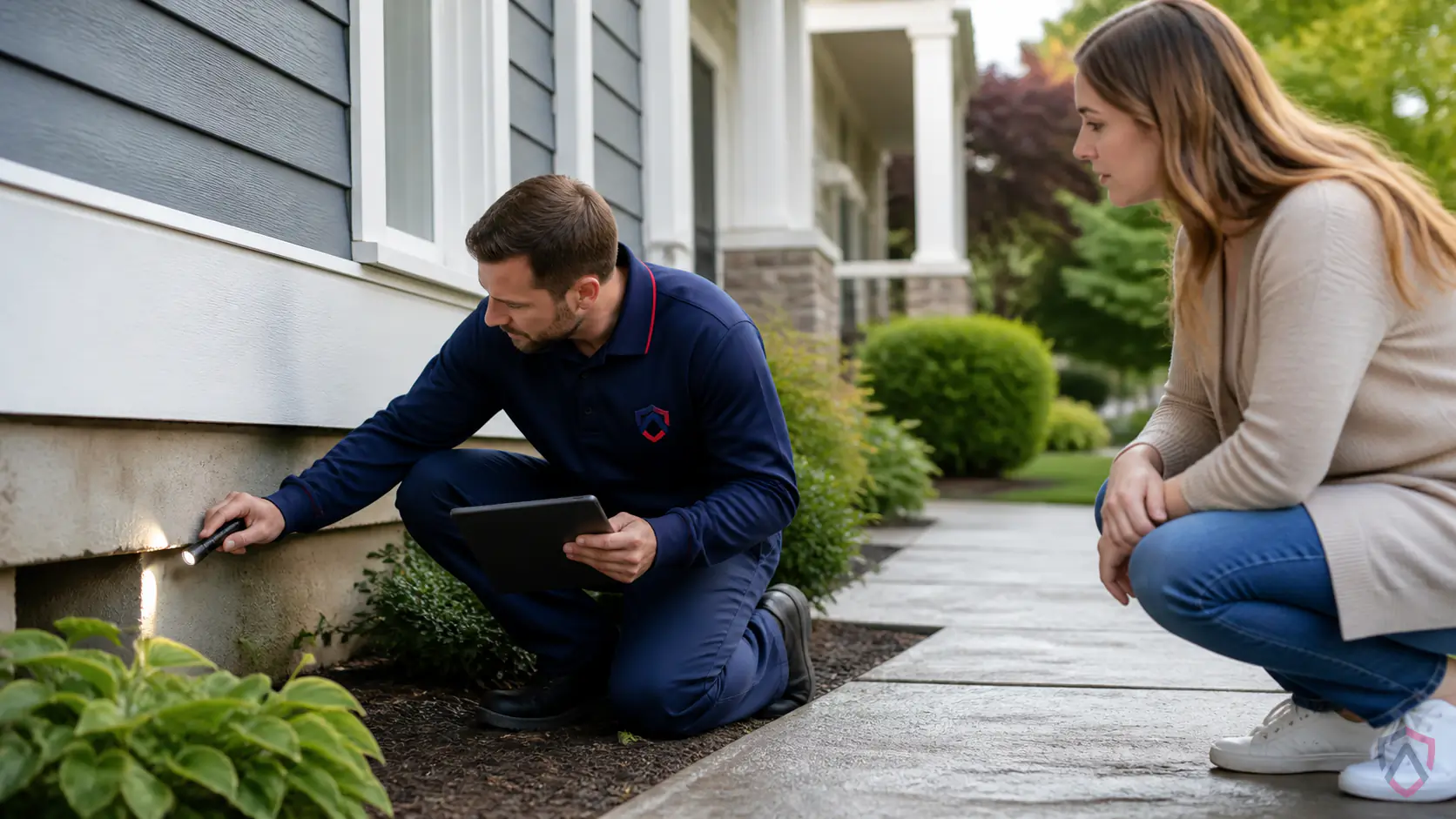 Ankora Pest Control technician performing pick pest control service in the Twin Cities
