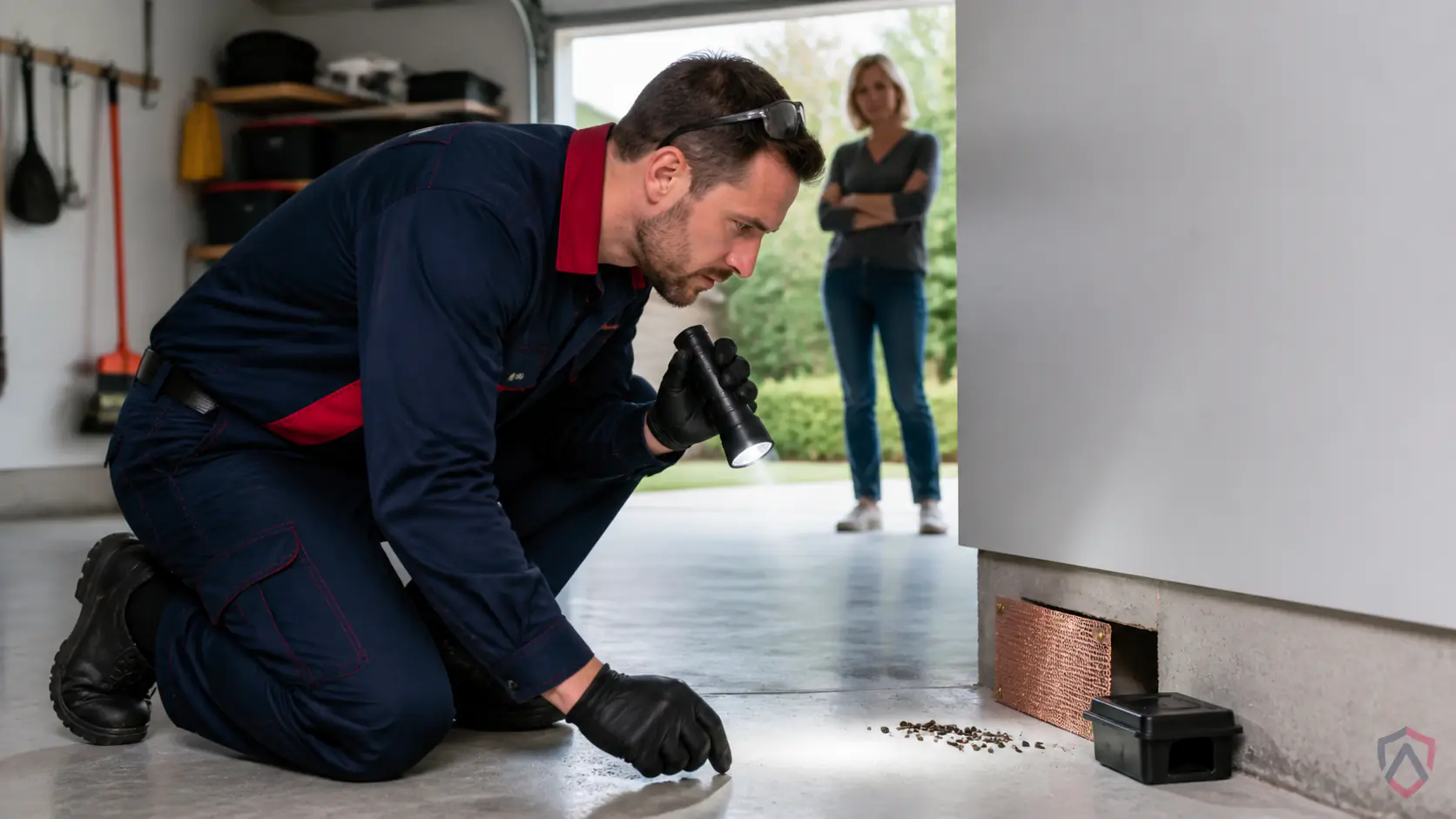 Ankora Pest Control technician performing mouse vs rat service in the Twin Cities