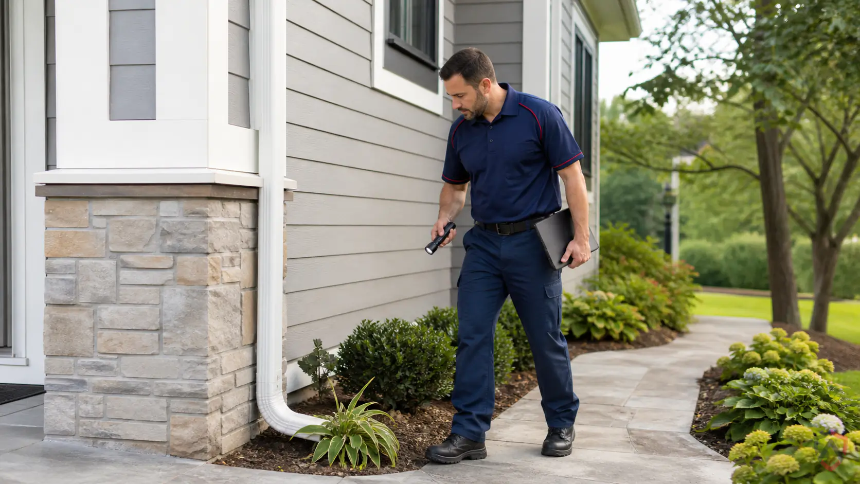 Ankora Pest Control technician performing pest protection plan service in the Twin Cities