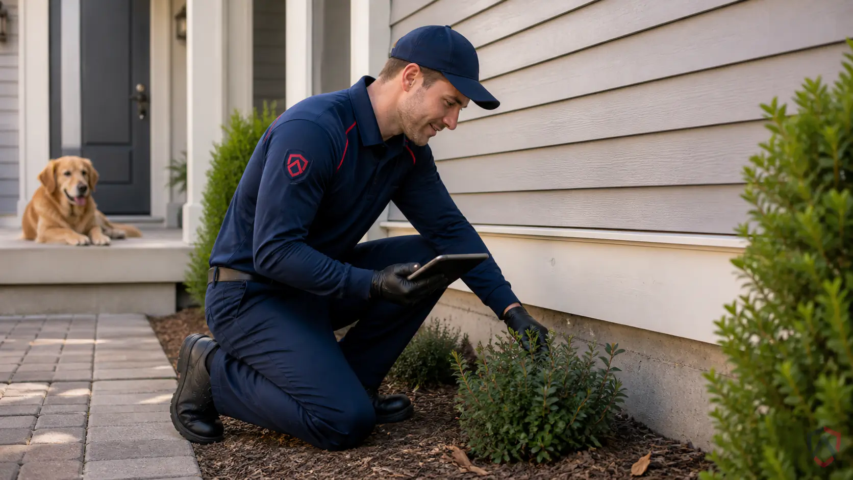 Ankora Pest Control technician performing pet safe pest service in the Twin Cities