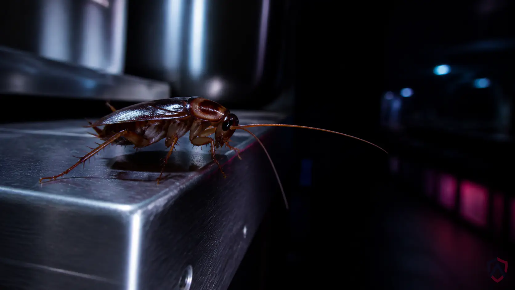 Restaurant Pest Control close-up, a German cockroach in a Twin Cities home