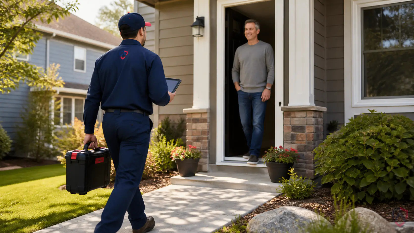 Ankora Pest Control technician performing same day pest service in the Twin Cities