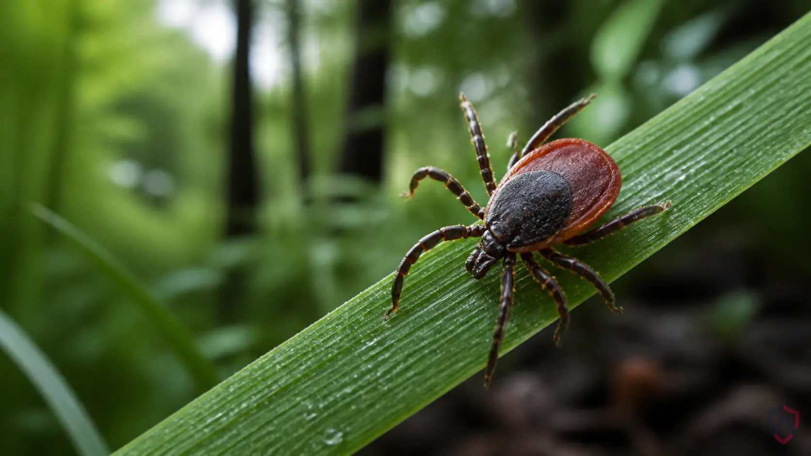 Tick Control close-up, a blacklegged deer tick in a Twin Cities home
