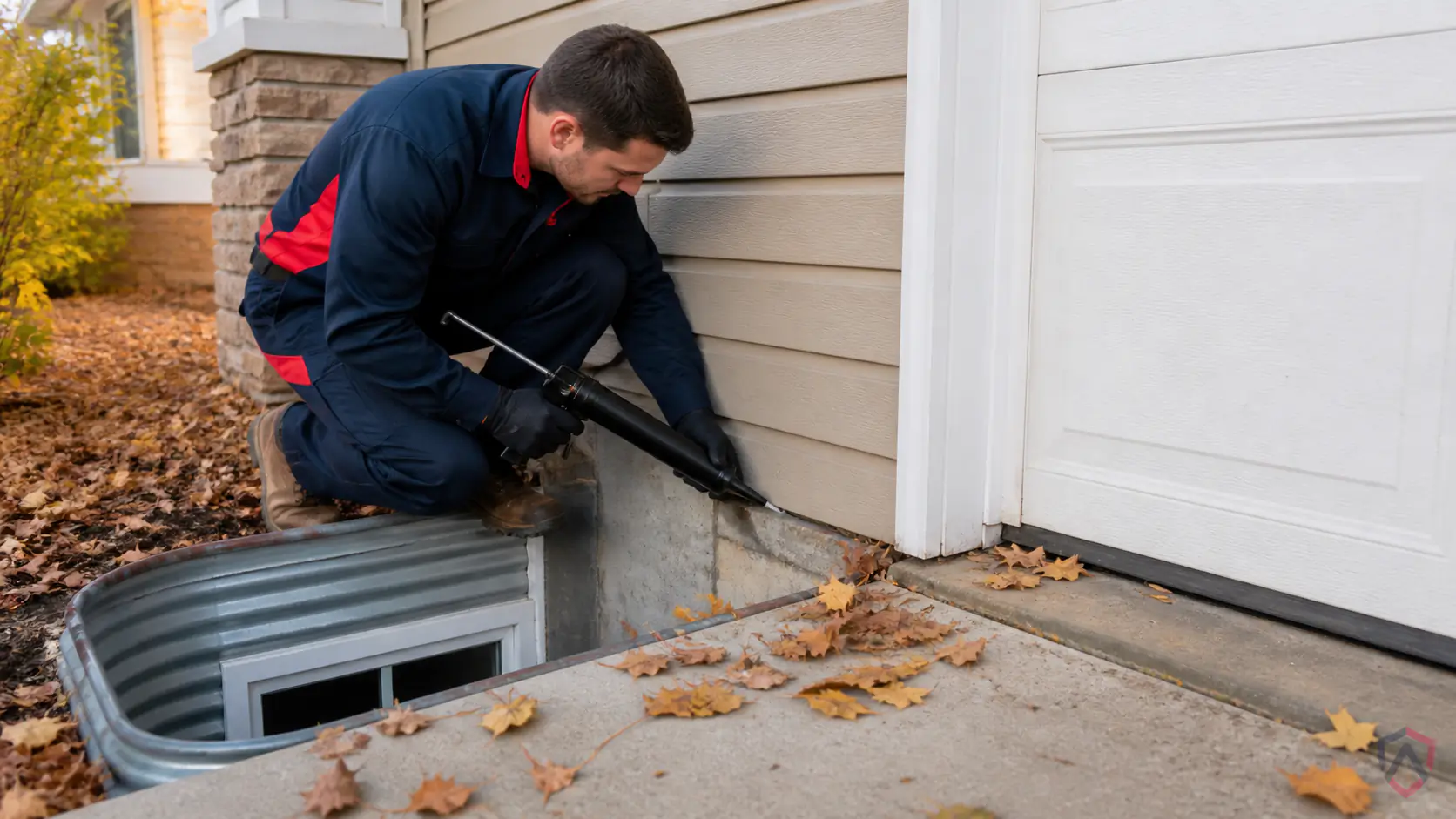 Ankora Pest Control technician performing wolf spiders service in the Twin Cities