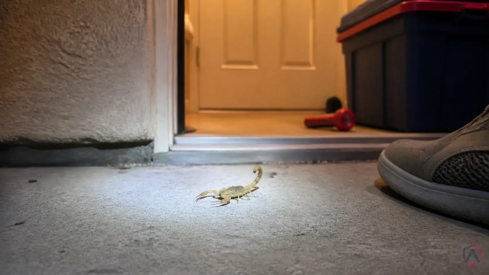 Arizona Bark Scorpions activity in block walls, bark, crawl spaces, shoes, towels, garages, and warm dry cracks in Minnesota