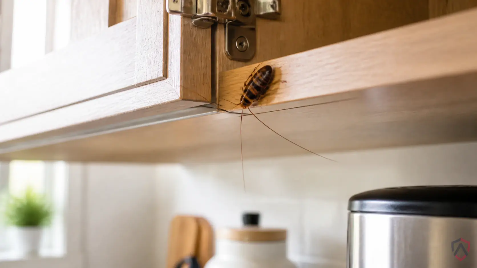 Brown-Banded Cockroach activity in kitchens, bathrooms, utility rooms, drains, wall voids, storage areas, and warm appliance spaces in Minnesota