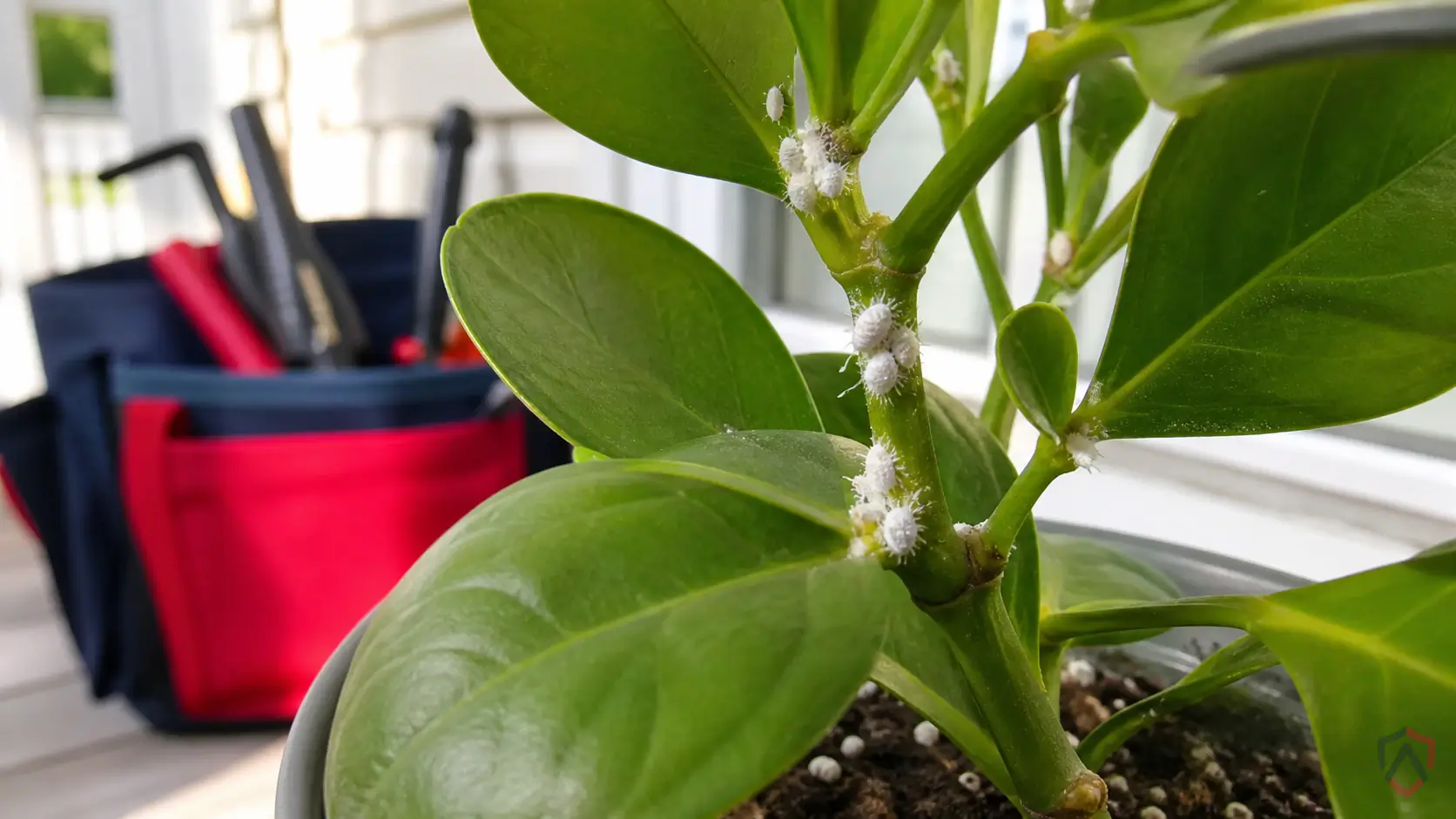 Mealybugs activity in lawns, shrubs, trees, garden beds, houseplants, mulch, turf edges, and landscape plantings in Minnesota