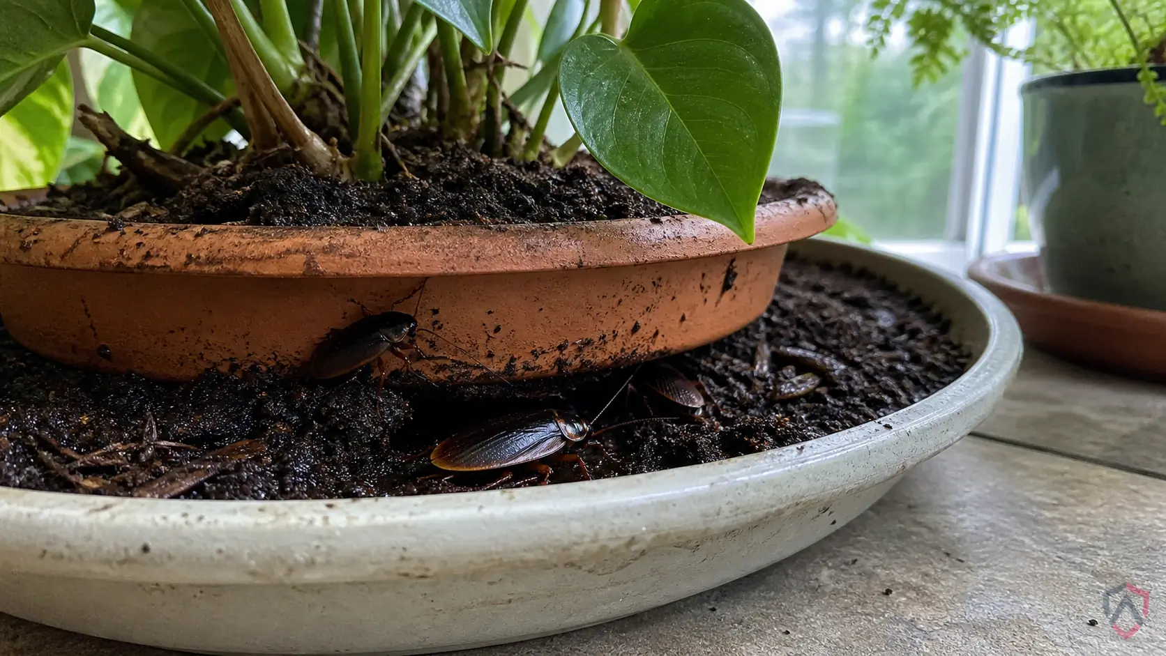 Surinam Cockroach activity in kitchens, bathrooms, utility rooms, drains, wall voids, storage areas, and warm appliance spaces in Minnesota