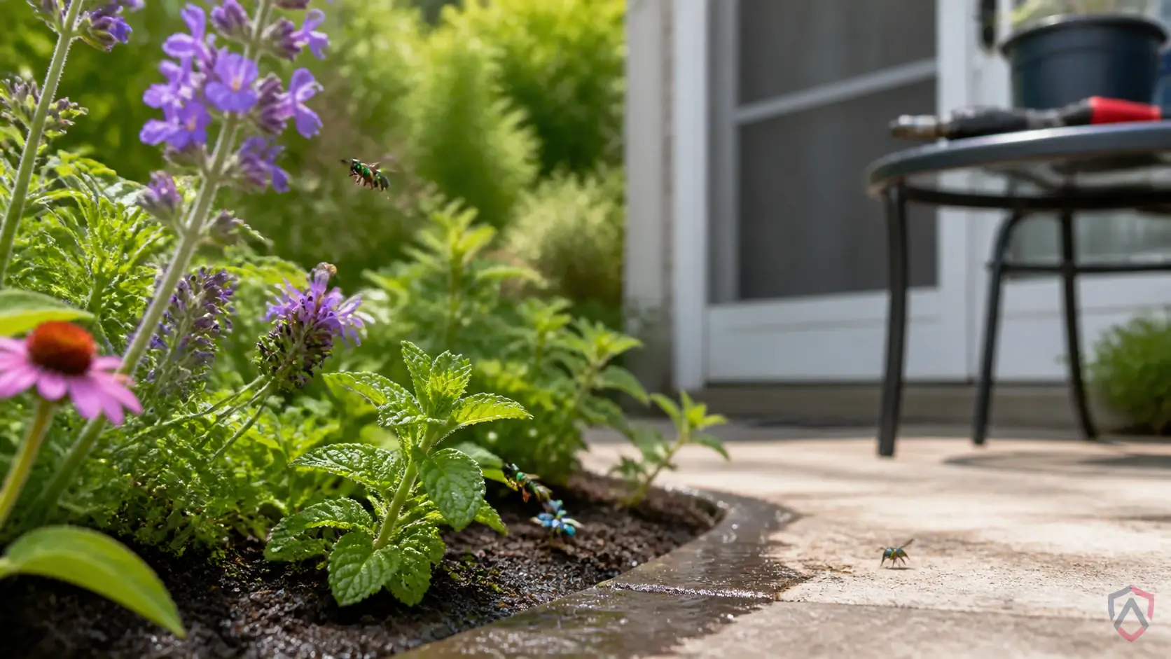 Sweat Bees activity in eaves, soffits, decks, wall voids, shrubs, ground holes, play areas, and trash or food… in Minnesota