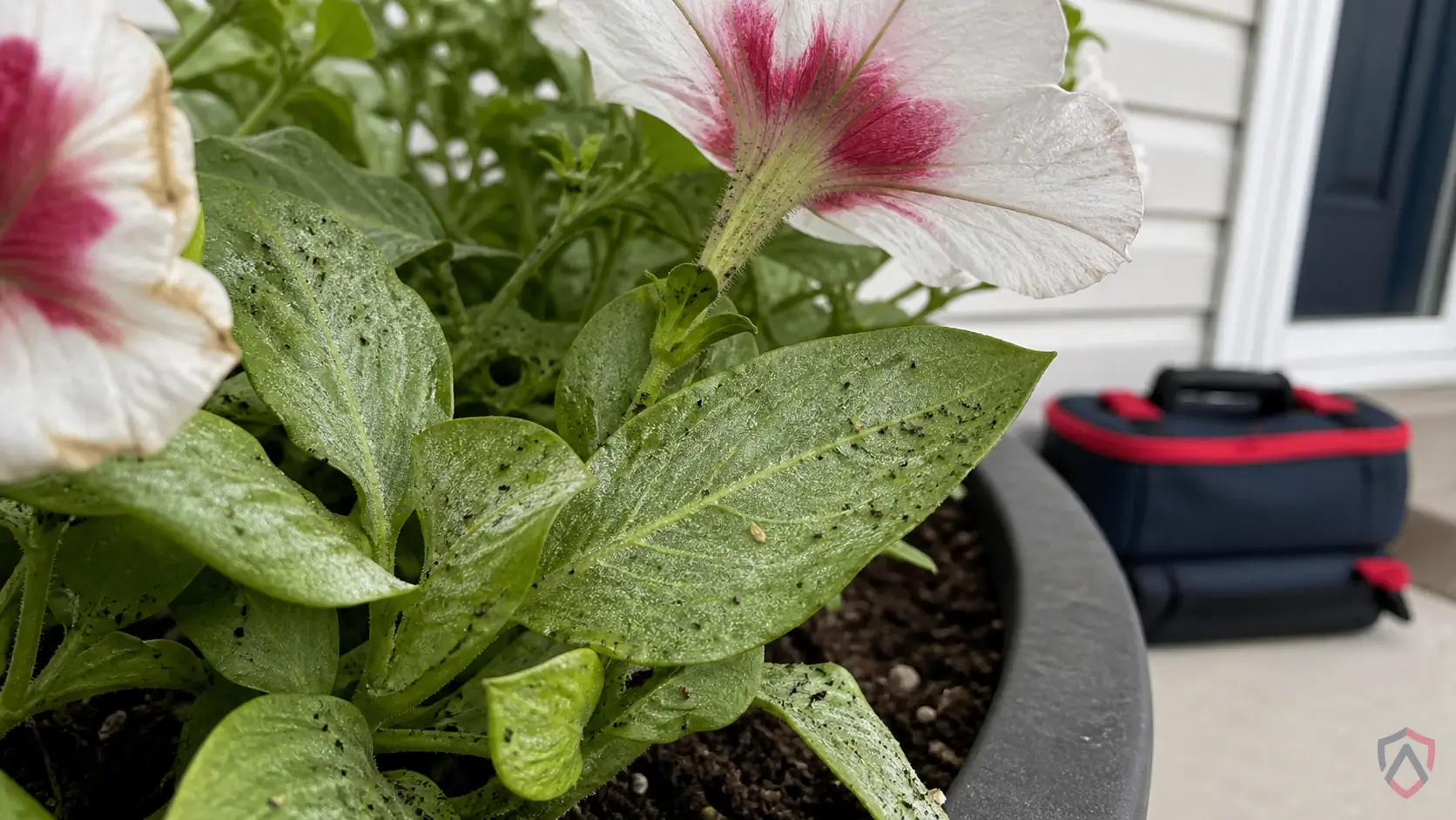 Thrips activity in lawns, shrubs, trees, garden beds, houseplants, mulch, turf edges, and landscape plantings in Minnesota