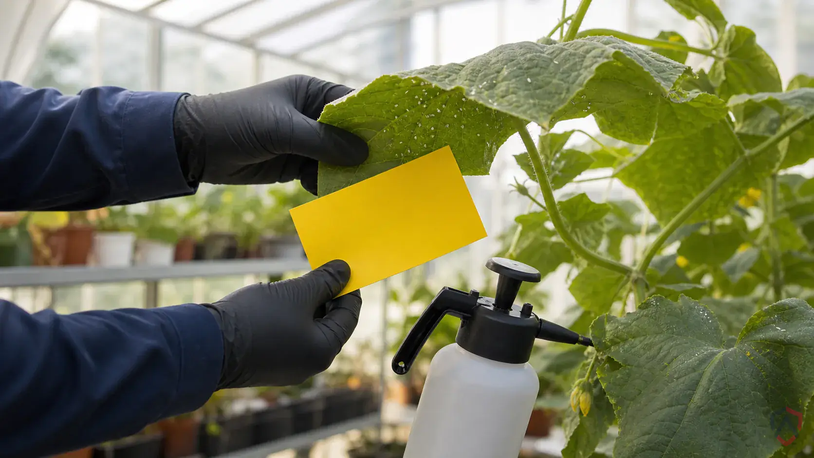 Inspection of moist organic buildup, drains, trash handling areas, window lines, and exterior entry points during a suspected Whiteflies issue