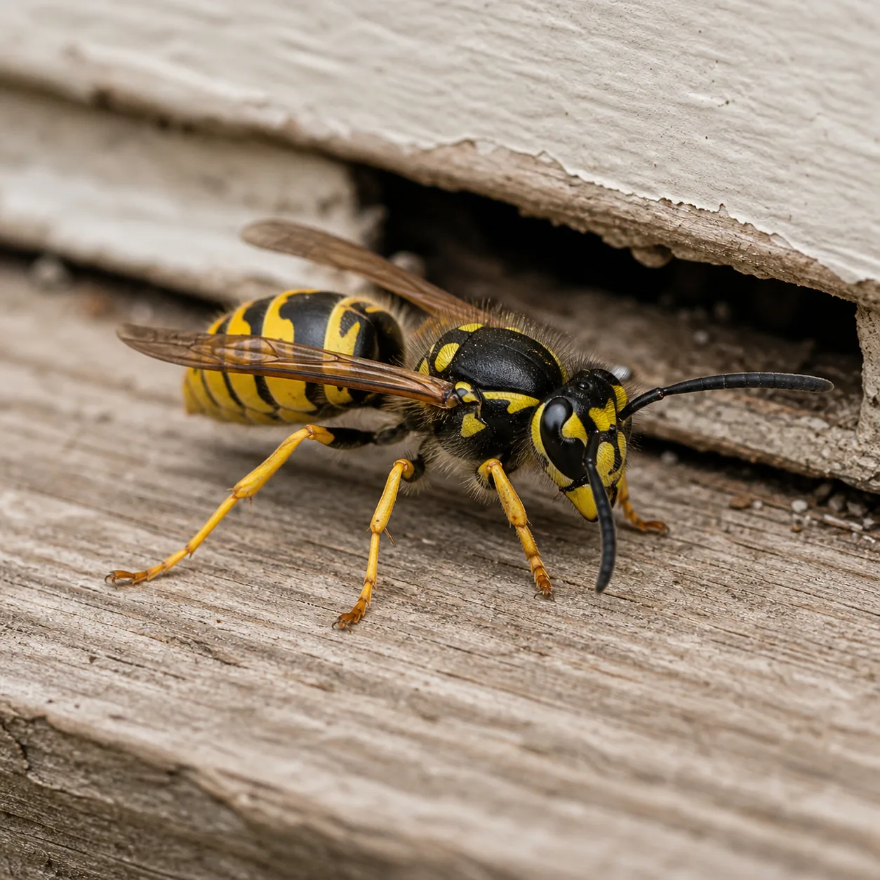 Yellow Jackets Inside a Wall: How to Get Them Out Safely